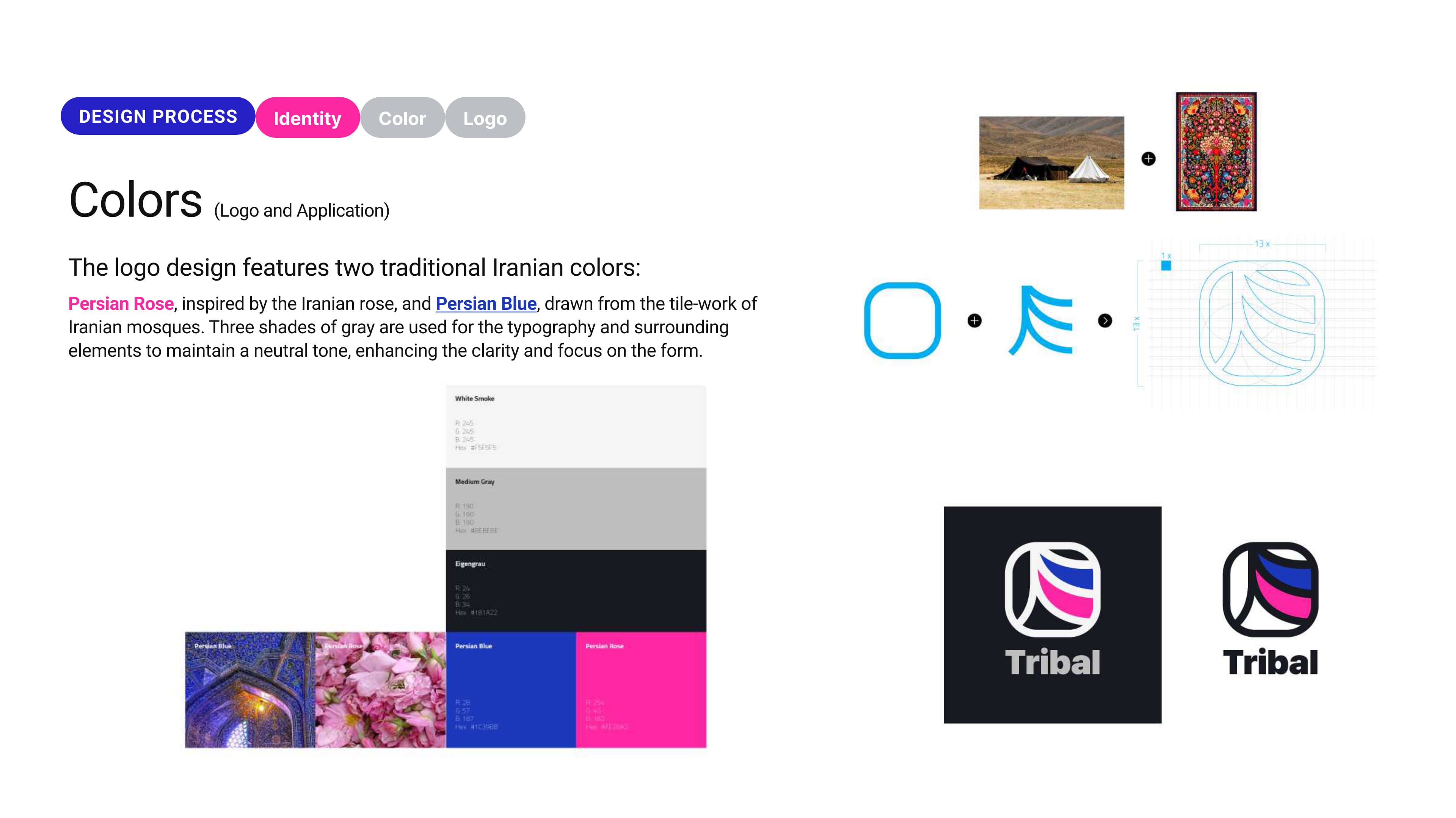 Tribal Logo Colors